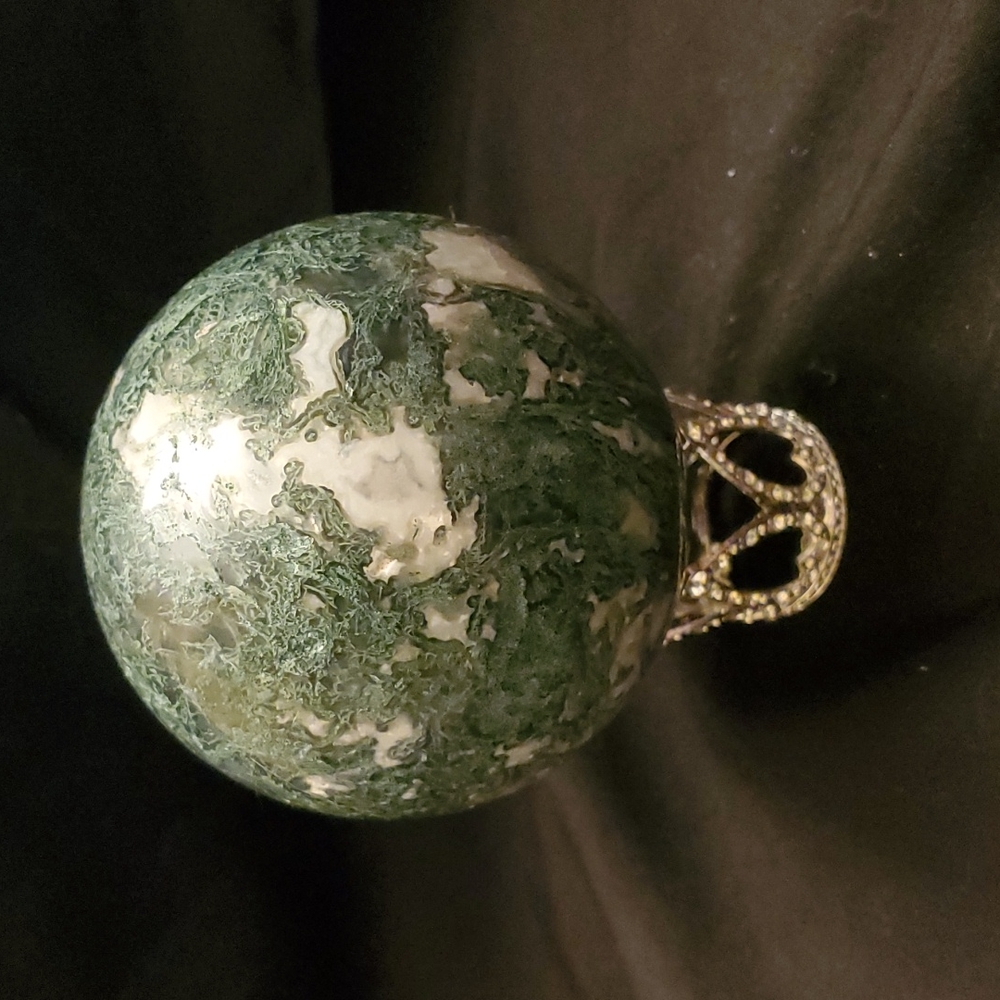 Moss Agate Sphere